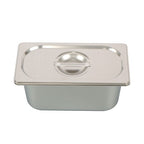 6 Inch Deep 8 Pack Restaurant Steam Table Pans 1/3 Size with Non-Stick Coating