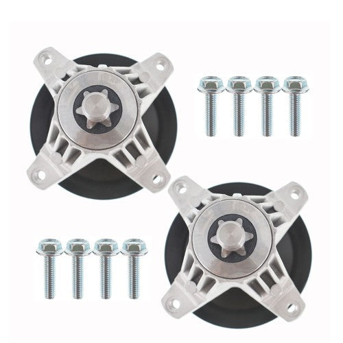 Fits For Troy Bilt MTD 2PK Spindle Assembly W/Pulley Bolt 618-06991 918-06991