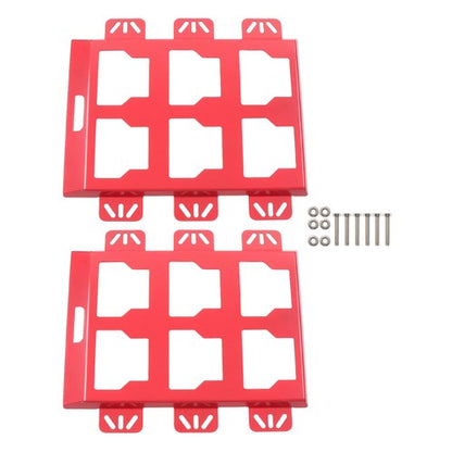 2 Pieces Tool Box Mounting Plate 50Lbs Half Package For Tool Storage System