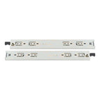 1 Pair of 18" Locking Drawer Slides Full Extension & Lock 150 lb Load Capacity