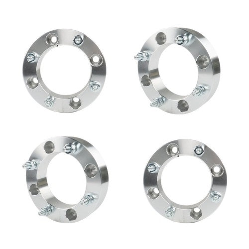 For 1991-1996 Kawasaki Mule 500 Silver X4 4x137 Wheel Spacer 1.5" 110mm M10x1.25
