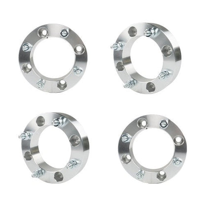 For 1991-1996 Kawasaki Mule 500 Silver X4 4x137 Wheel Spacer 1.5" 110mm M10x1.25