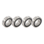 4Pcs 63/32-2RS Bearings 32��75��20mm Double Rubber Seals Deep Groove Ball Bearing