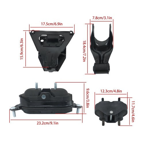 New 6PC Motor & Transmission Mount For Chevrolet Impala/Monte Carlo 00-05 3.8L