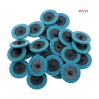 25 Pack Surface Conditioning Quick Change Discs 2" Fine Prep Pad Discs