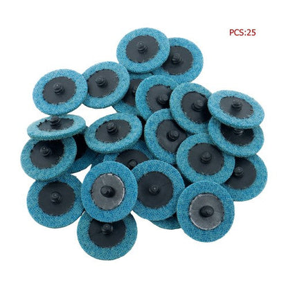 25 Pack Surface Conditioning Quick Change Discs 2" Fine Prep Pad Discs