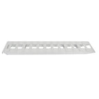 2Pcs 72'' ������������������ 14'' Aluminum Sliver Trailer Ramps 6500LBS Total Beavertail Hook End