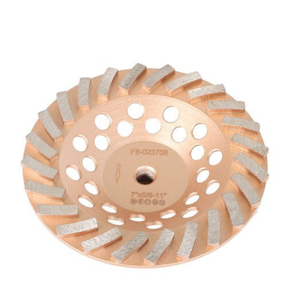 7" Diameter 5/8"-11 Arbor 24 Turbo Grinding Wheels for Concrete and Masonry US