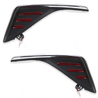 For 2016-2021 Toyota CHR C-HR Pair Rear Bumper Reflector Brake Light Lamp Pair