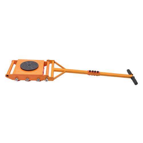 15 Ton Machinery Movers Skate Dolly 360 Rotation Heavy Duty Roller + Handles