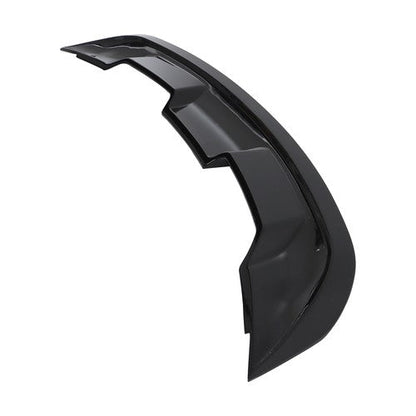 For Ford Mustang GT500 2015-23 Plastic Rear Spoiler W/ Smoke Gurney Flap Wicker