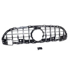 For Mercedes Benz C200 C300 W/AMG Line C43 AMG 2022+ Chrome Front Bumper Grille