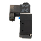 1/4" 3 Way 2 Position Inline Directional Control Electric Solenoid Valve 24V DC