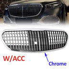 For Maybach Mercedes Benz W223S450L S500 S580 S680 2021-2024 Grille W/ACC Chrome