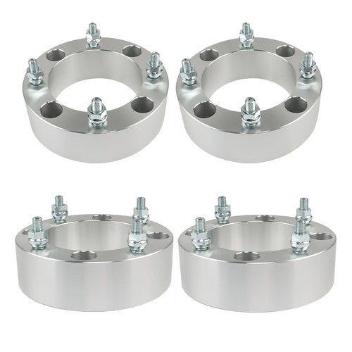 For Can-Am Outlander Renegade 4x137 2" 110mm M10x1.25 4Pcs Silver Wheel Spacers