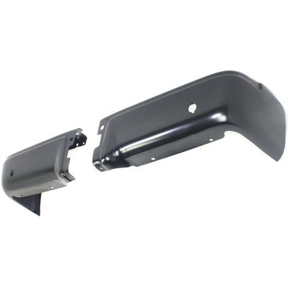 Primered Steel Rear Bumper Ends For Ford F150 2009-2014 Pair LH + RH Side
