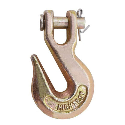 10 Pcs 5/16" Clevis Chain Grab Hook Wrecker Tow Chain Truck Trailer Tie