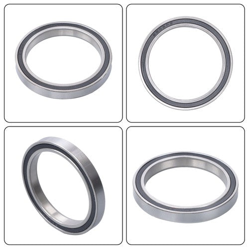 10Pcs 6809-2RS Bearings 45×58×7mm Double Rubber Seals Deep Groove Ball Bearing