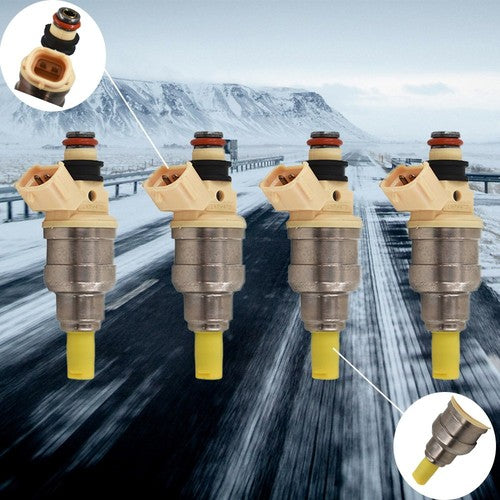 4x Fuel Injector INP-470 15710-58B00 for Suzuki Sidekick X-90 Tracker 1.6L 92-98