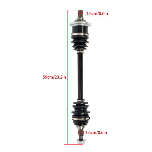 ATV For Arctic Cat 400 500 650 2002-2004 Rear Left Right CV Axles Drive Shaft