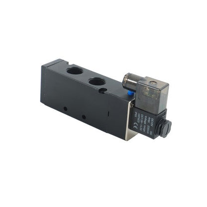 1/2" Inch Pneumatic 5 Way Directional Control Electric Solenoid Valve 12V DC