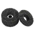 10 PCS 4-1/2" x 7/8" Black Diamond Grinding Discs Strip Discs for Angle Grinder