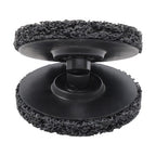 2 Pack 4.5" Spun-Fiber Discs Paint Eater Discs for Rotating Palm Sander
