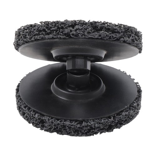 2 Pack 4.5" Spun-Fiber Discs Paint Eater Discs for Rotating Palm Sander
