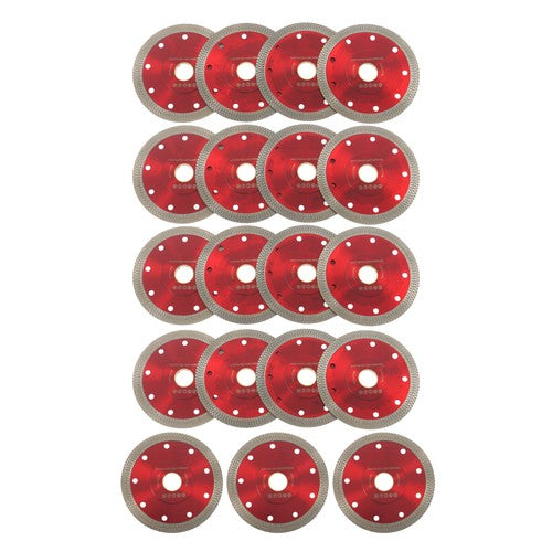 4-1/2 Inch Circular Saw Blades 20 Pack Diamond Blades for Angle Grinder