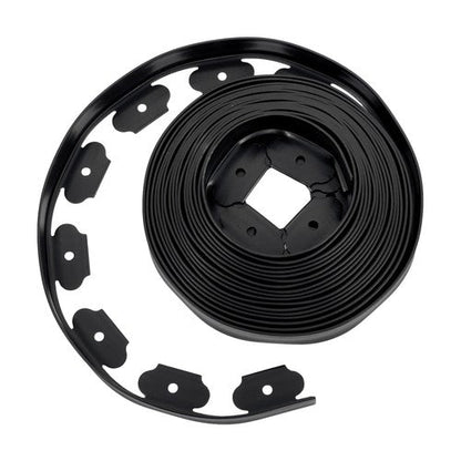 40FT Garden Edge Lawn Grass Stone Isolation Strip 16pcs Anchoring Spik New