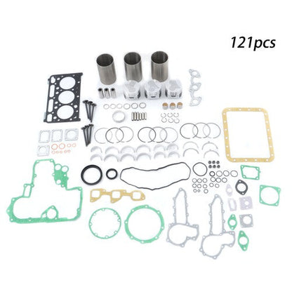 Overhaul Rebuild Kit For Kubota Tractor KL265 L3400 L3430 D1703 D1703E L3300DT