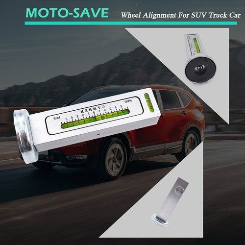 Adjustable Magnetic Gauge Tool Camber Castor Strut Wheel Alignment for Truck