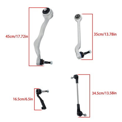 8PC Front Suspension Lower Control Arm Sway Bar Kit For BMW 1 3 Series F20 F30