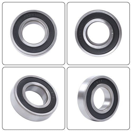 10× 6206-2RS 30mm×62mm×16mm Double Rubber Seals Deep Groove Ball Bearing