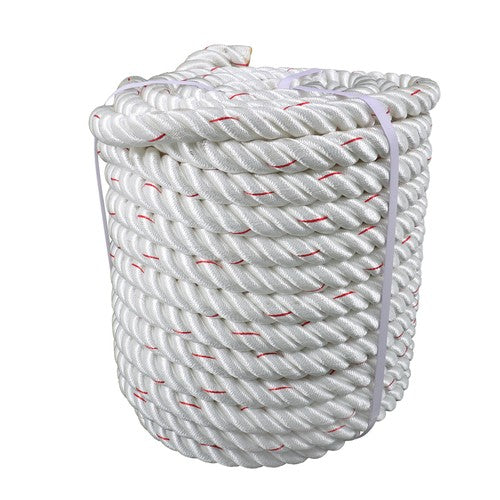 1"×120ft Double Braid Polyester Rope 3400lbs Breaking Strength Strong Pulling
