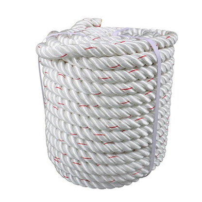 1"×120ft Double Braid Polyester Rope 3400lbs Breaking Strength Strong Pulling