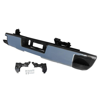 Steel Rear Bumper For Silverado 1500 GMC Silverado 1500 2014-2018 Chrome