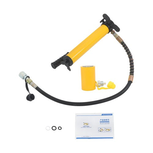 10T Mini Hydraulic Cylinder Jack Porta Power Ram 2" Stroke For Machinery