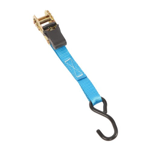 Ratchet Strap 6 Pcs+Polyester 566lbs Fracture Strength 1700lbs 1in*20ft S Hooks