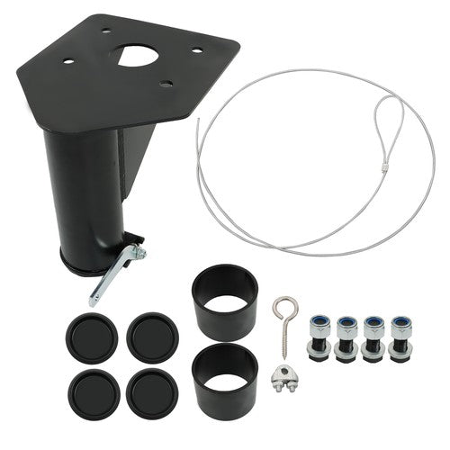 Adjustable Forward Offset 12"-17" Wheel Adapter Hitch to Gooseneck Fifth (5th)