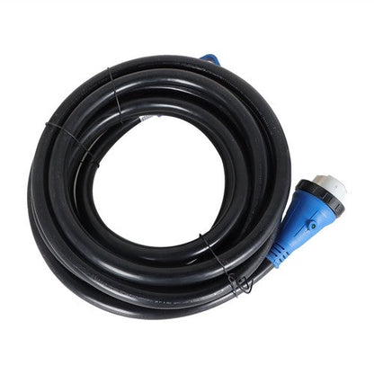 RV Extension Cord 50Amp 25FT Power Inlet Box Combo Kit Twist Lock+LED NEMA14-50P