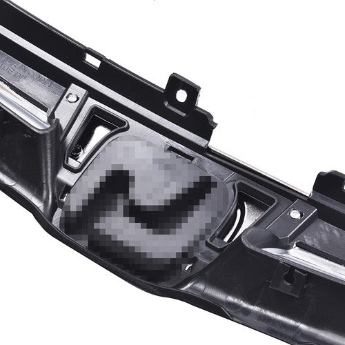 Front Grille Plastic Bumper Black Trim For Honda Accord 4-door Sedan 2006 2007