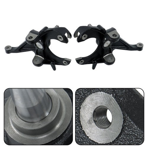 For GMC S15 1983-1990 Pair 2'' Drop Lowering Spindles For GMC Jimmy 1992-1997