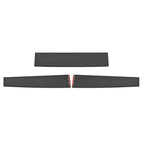 Tailgate Molding Cap Top Protector Trim 3 Pieces for 2014-2019 Silverado Sierra