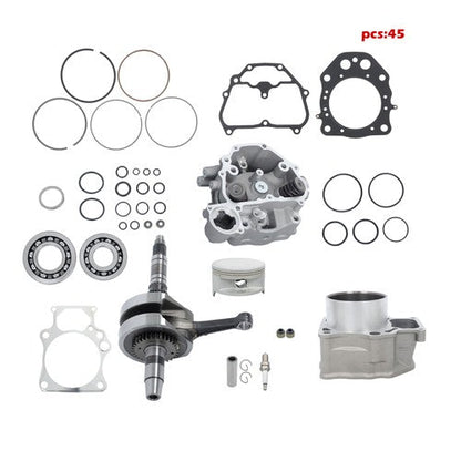 New ATV 2009-2024 Fit For Honda TRX420 crankshaft cylinder head Engine Kit