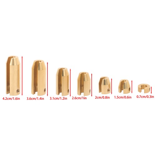 14 PACK Universal Motorcycle Reusable Brass Wheel Spoke Balance Weights