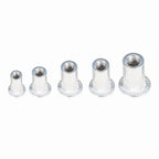 150 Pack Aluminum Rivet Nut Kit Rivnut Nutsert Standard Inch SAE Imperial