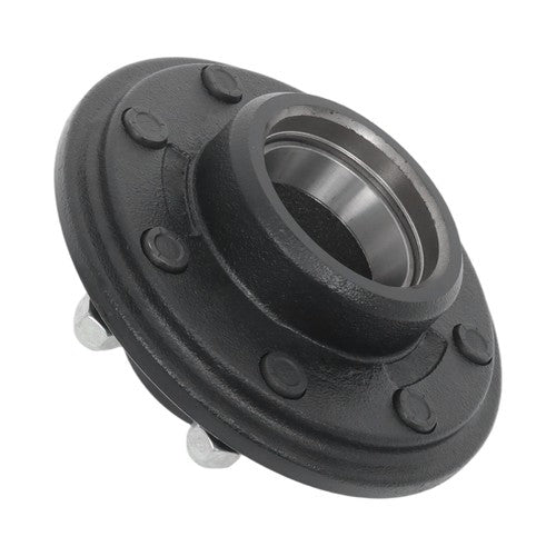 2 Sets For 8-lug 6.5" Trailer Hub Kit and Square #42 Spindles-8 Pieces/set