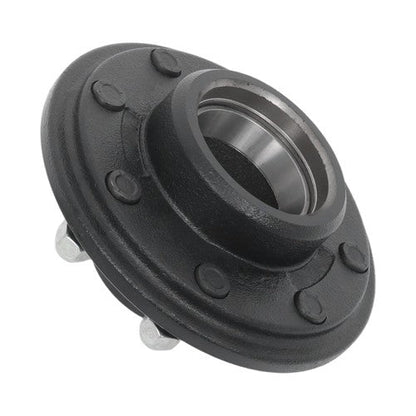 2 Sets For 8-lug 6.5" Trailer Hub Kit and Square #42 Spindles-8 Pieces/set