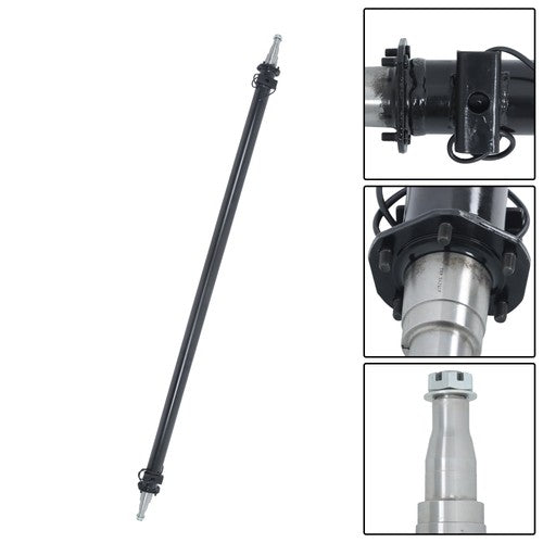 Trailer Axle Only Beam With Idler 95" HF 80" Spring Center For 7000lbs/7.0Klbs